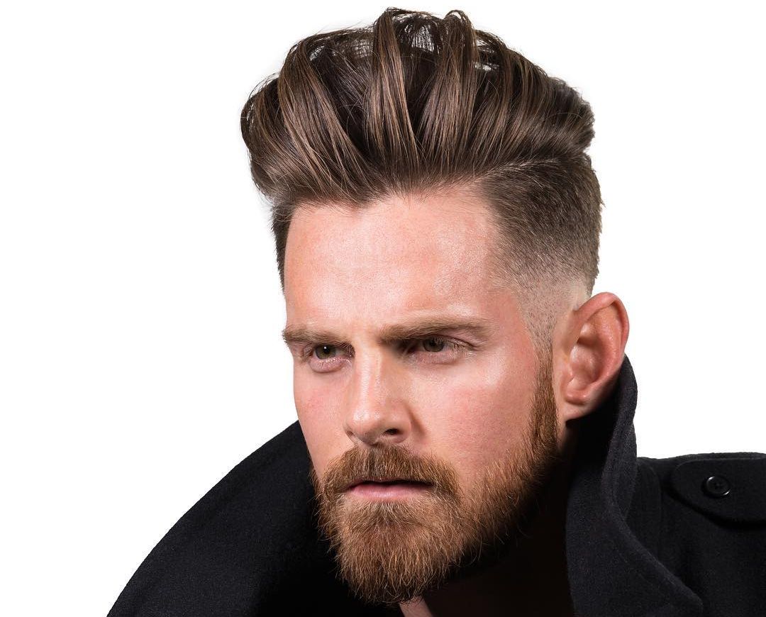 quiff hairstyle long sides