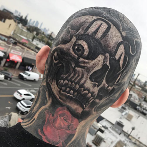 Badass Skull Tattoos For Men 
