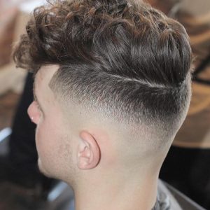 26 Stylish Curly Hair Styles With Undercut | Men's Style