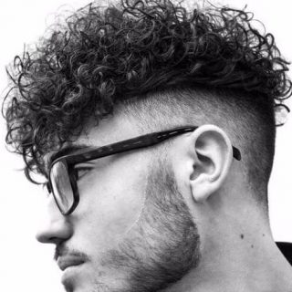 26 Stylish Curly Hair Styles With Undercut | Men's Style