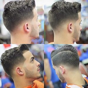 Men’s Sexy Wavy Comb Over Hairstyle 01 300x300 