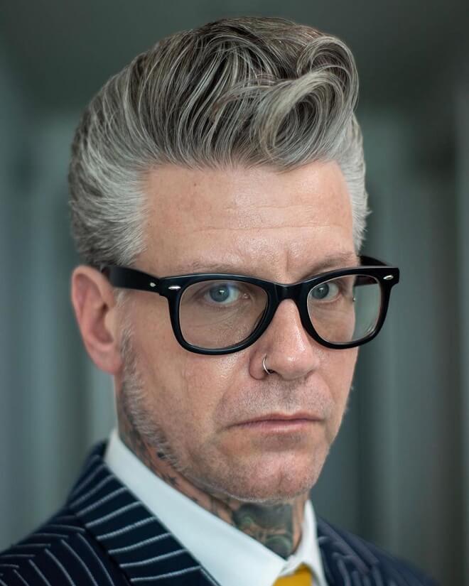 25 Cool Hairstyles and Haircuts For Older Men Men's Style