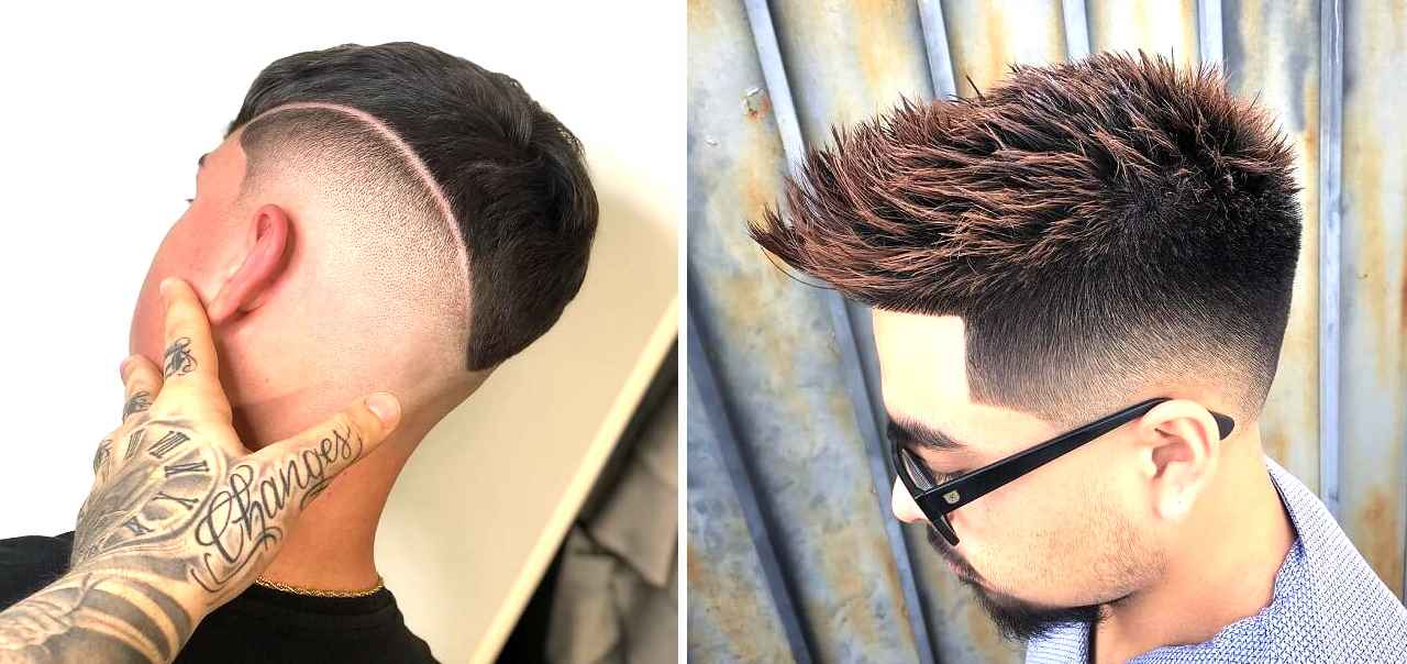 men's razor fade haircut