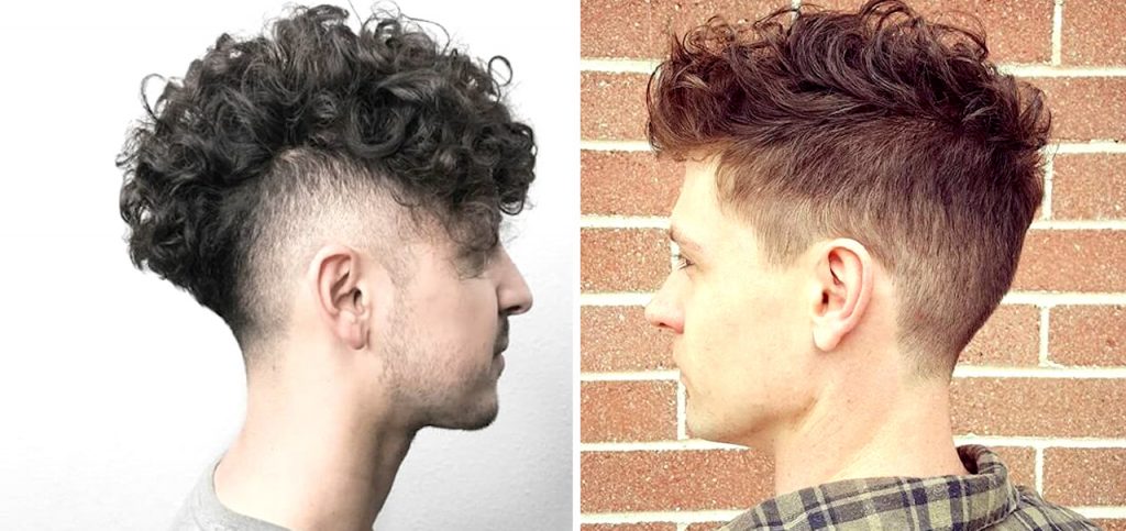 2 Combinations For Men To Try With The Curly Undercut Hairstyle