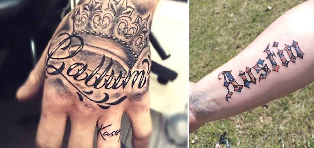 30 Brilliant Name Tattoo Ideas For Men And Women Men S Style