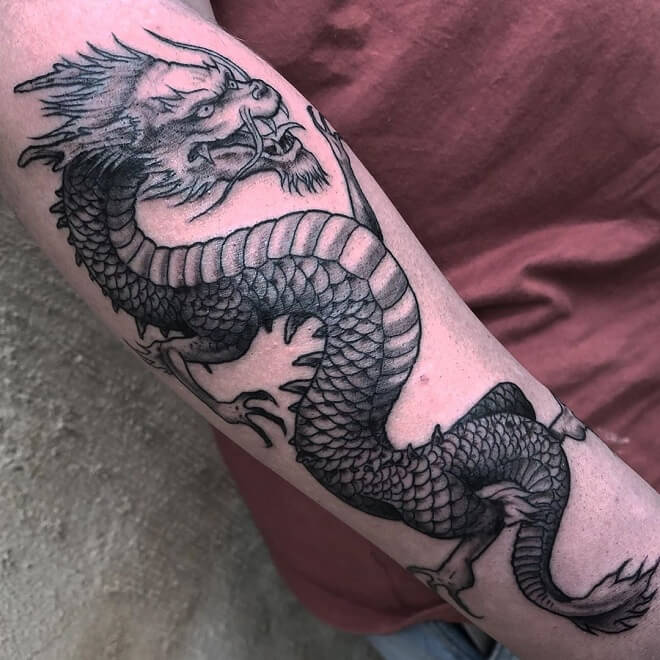 Super Cool Dragon Tattoos For Men | Men's Style