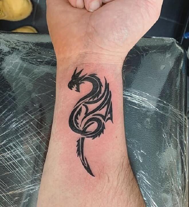 Meaning tattoo dragon tribal 80+ Tribal