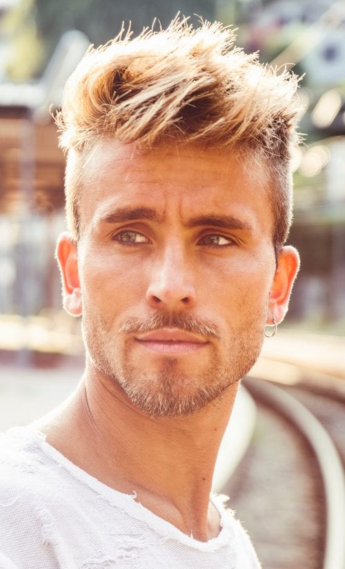 Prefect Best Haircuts For Blonde Thin Hair Male for Rounded Face