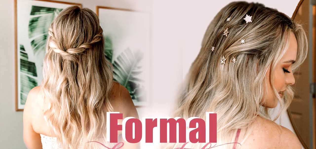 4 Easy Prom and Wedding Hairstyles