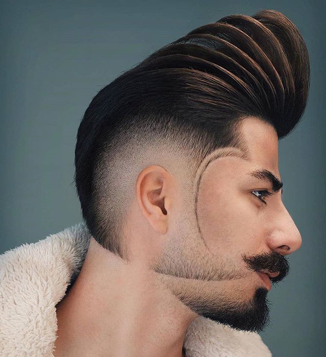 60+ Most Creative Haircut Designs With Lines Stylish Haircut Designs Lines For Men 1
