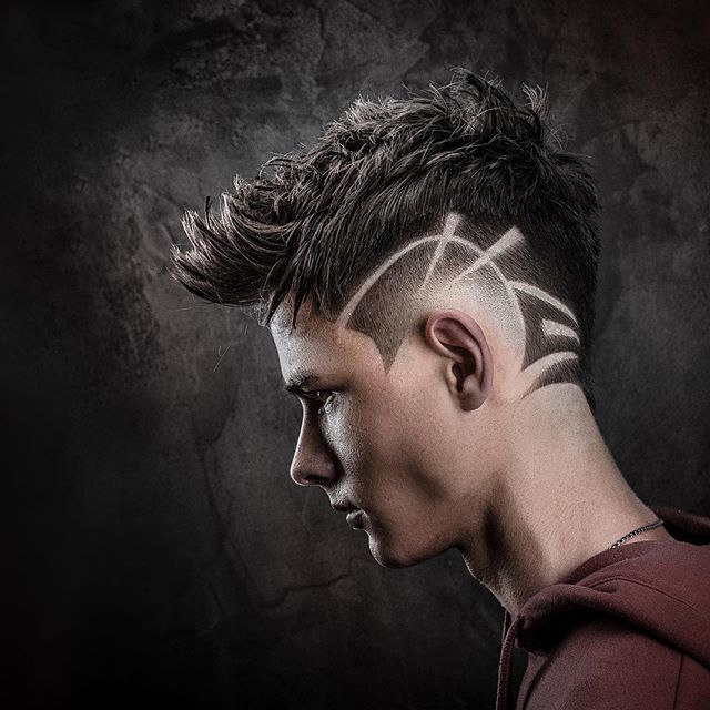 60+ Most Creative Haircut Designs With Lines Stylish Haircut Designs Lines For Men 16