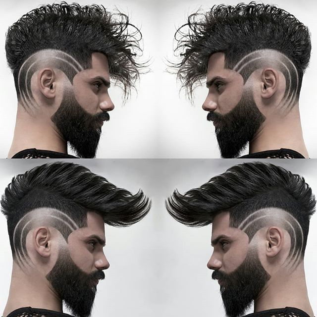 60+ Most Creative Haircut Designs With Lines Stylish Haircut Designs Lines For Men 23