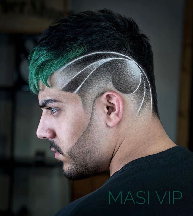 60+ Most Creative Haircut Designs With Lines Stylish Haircut Designs Lines For Men 26