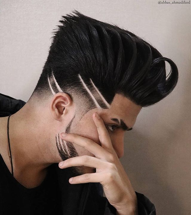 60+ Most Creative Haircut Designs With Lines Stylish Haircut Designs Lines For Men 28