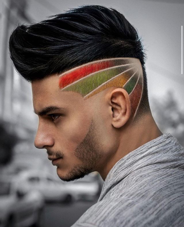 60+ Most Creative Haircut Designs With Lines Stylish Haircut Designs Lines For Men 6