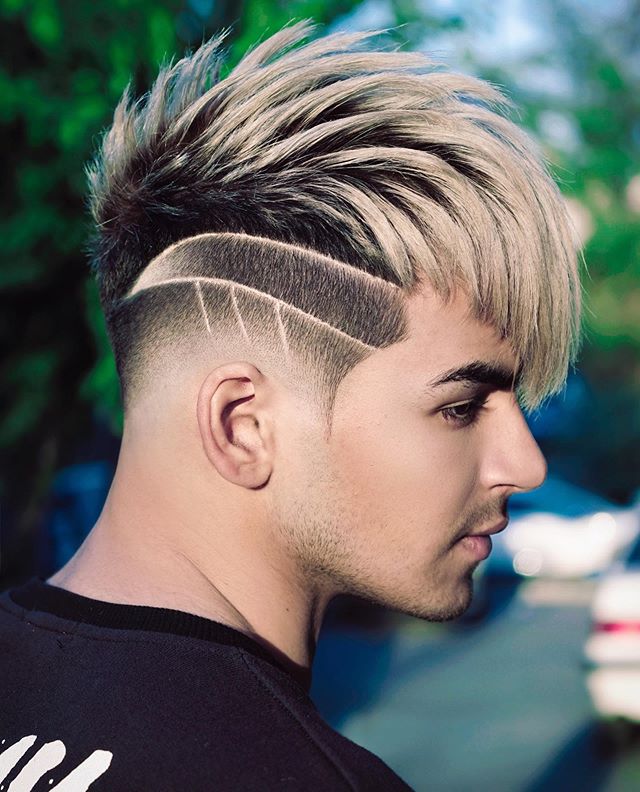 60+ Most Creative Haircut Designs With Lines Stylish Haircut Designs Lines For Men 64