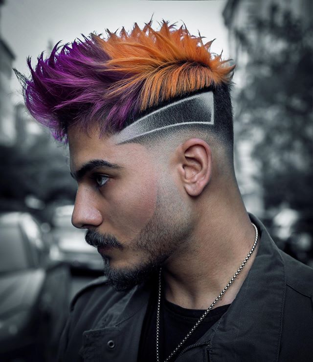 60+ Most Creative Haircut Designs With Lines Stylish Haircut Designs Lines For Men 66