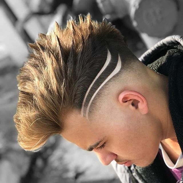 60+ Most Creative Haircut Designs With Lines Stylish Haircut Designs Lines For Men 77