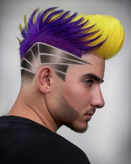 60 Most Creative Haircut Designs with Lines Stylish Haircut Designs