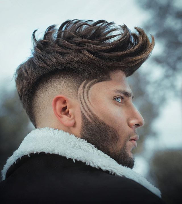 60+ Most Creative Haircut Designs With Lines Stylish Haircut Designs Lines For Men #91
