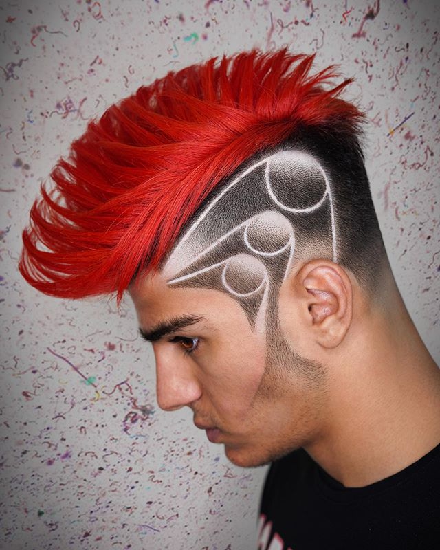 60+ Most Creative Haircut Designs With Lines Stylish Haircut Designs Lines For Men #94