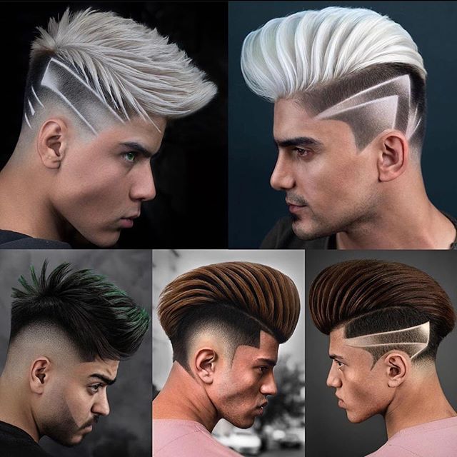 60+ Most Creative Haircut Designs With Lines Stylish Haircut Designs Lines For Men #95
