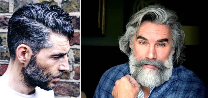 25 Amazing Grey Hair For Men | Best Grey Hairstyles for Older Men | Men ...