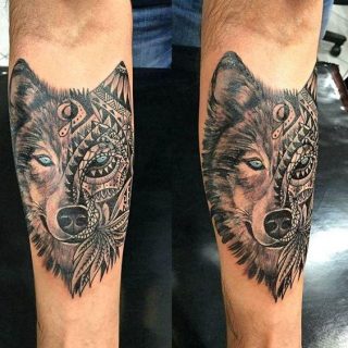 30+ Amazing Wolf Tattoo Designs for Men | Best Wolf Tattoo Ideas | Men ...