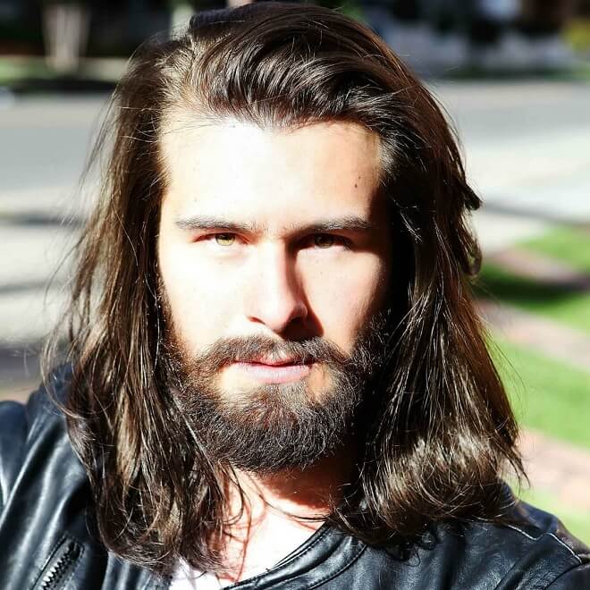 Top 25 Cool Long Hairstyles with Beard | Best Long Hair and Beard ...