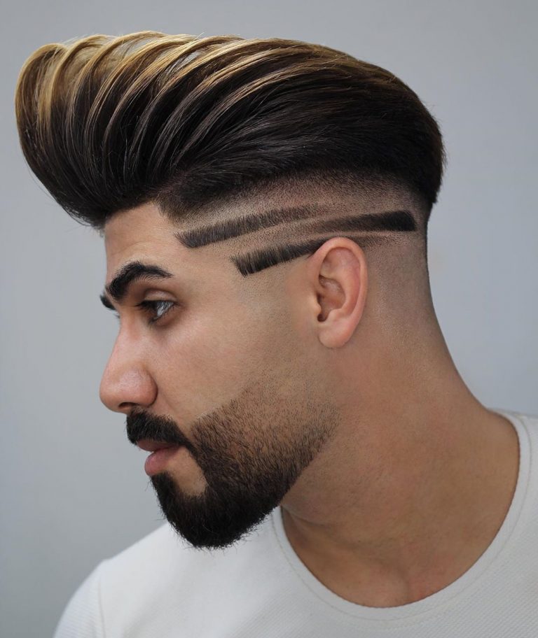 60 Most Creative Haircut Designs with Lines | Stylish Haircut Designs ...