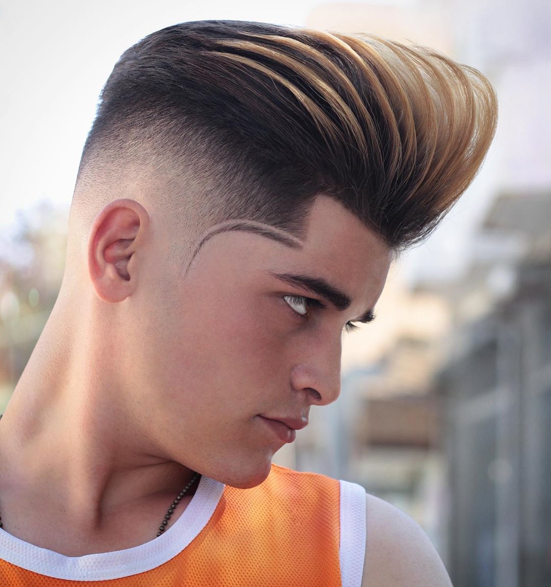 60 Most Creative Haircut Designs with Lines | Stylish ...