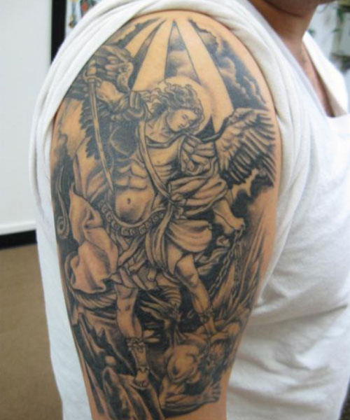 60+ Amazing Angel Tattoo Designs For Men | Best Angel Tattoos | Men's Style