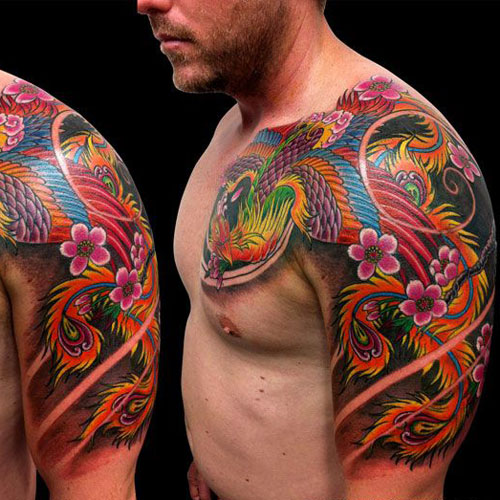 100+ Cool Shoulder Tattoos For Men | Best Shoulder Tattoo Ideas | Men's