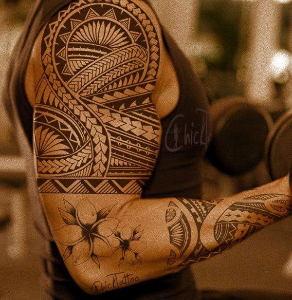 100+ Best Tribal Tattoos For Men #89