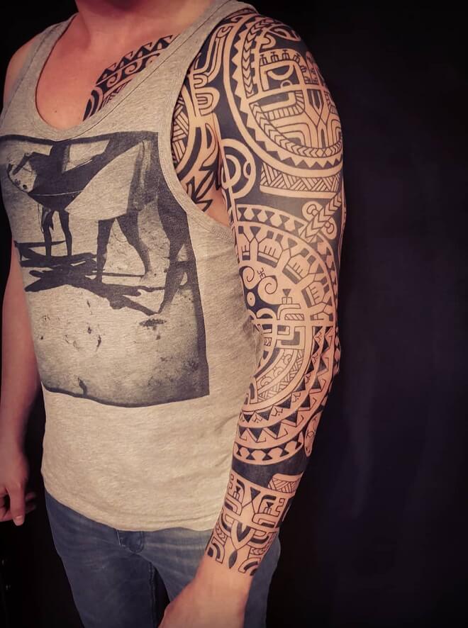 100+ Best Tribal Tattoos For Men Dark Tattoo Designs