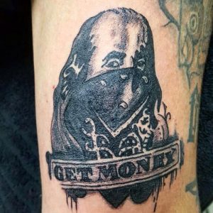 100+ Cool Money Tattoos For Men Badass Benjamin Franklin Get Money Tattoo Designs For Men