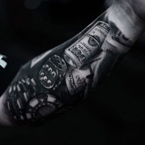 100+ Cool Money Tattoos For Men Cash Tattoo Designs