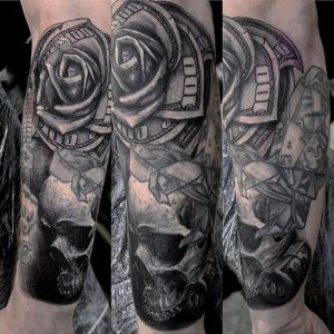 100+ Cool Money Tattoos For Men Skull And Money Tattoos