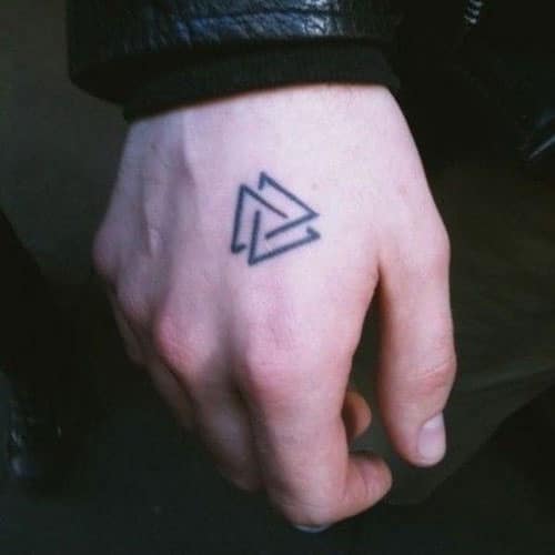 100+ Cool Simple Tattoo Designs For Men Cool Simple Tattoo Ideas Triangles