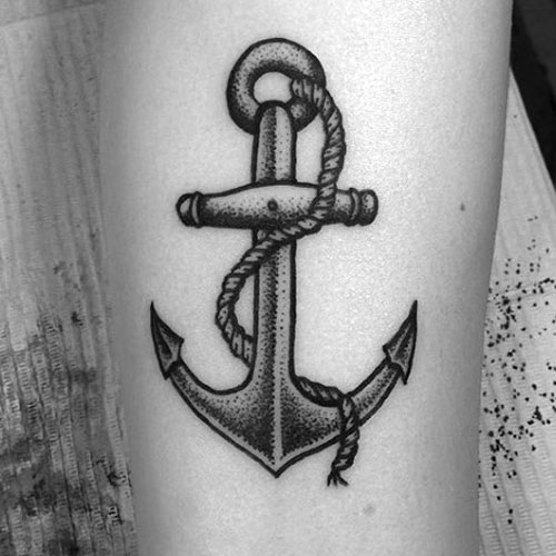 100+ Cool Simple Tattoo Designs For Men Tattoos Anchor