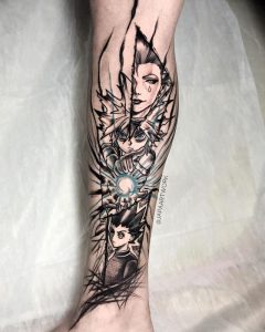 35 Best Anime Tattoos For Men | Cool Anime Tattoo Design Ideas | Men's