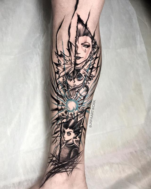 Anime Tattoo Design Ideas / Images Of Cool Small Anime Tattoos See more ideas about anime