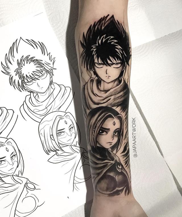 35 Anime Tattoos For Men Cool Anime Tattoo Design Ideas 
