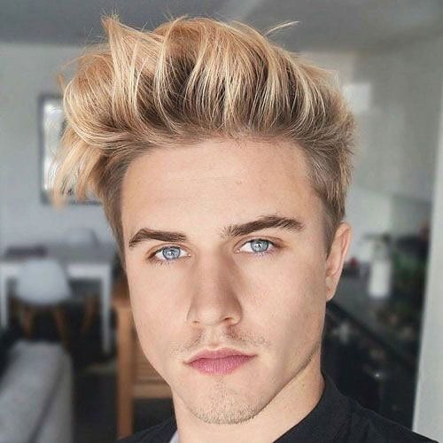 57  Best hairstyle for square face boy for Oval Face