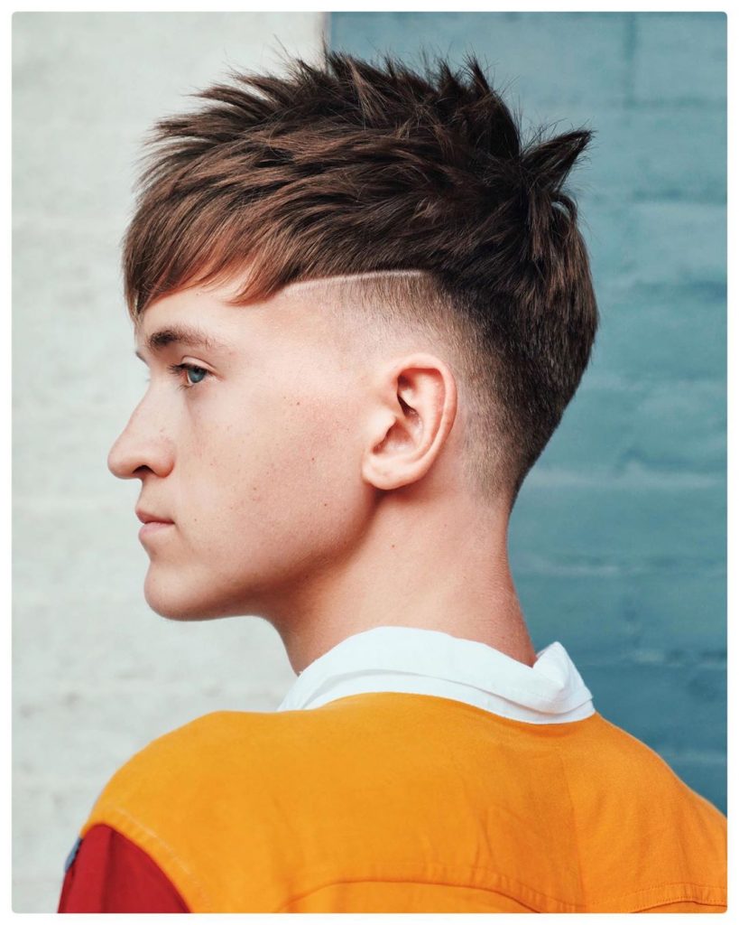 40 Cool Haircuts For Young Men Best Men’s Hairstyles 2020 Crop Haircuts With Shaved Line