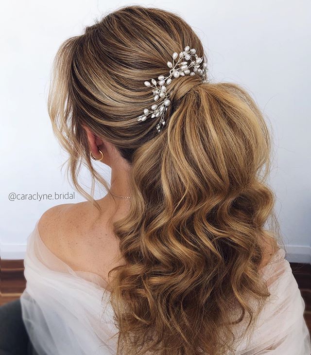 40+ Stunning Wedding Hairstyles For Long Hair Gorgeous Wedding Hairstyles 2020 #34
