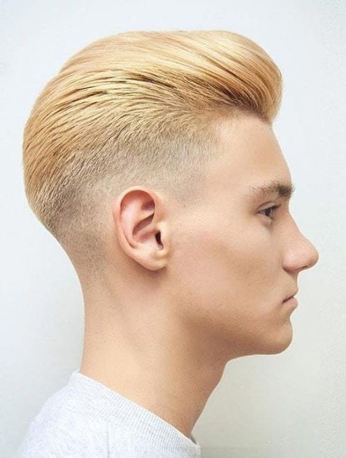 60+ Best Taper Fade Haircuts Elegant Taper Hairstyle For Men Blonde Pomp