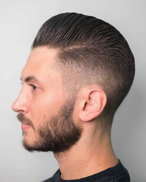 60+ Best Taper Fade Haircuts Elegant Taper Hairstyle For Men Slicked Backed Pompadour Taper Fade