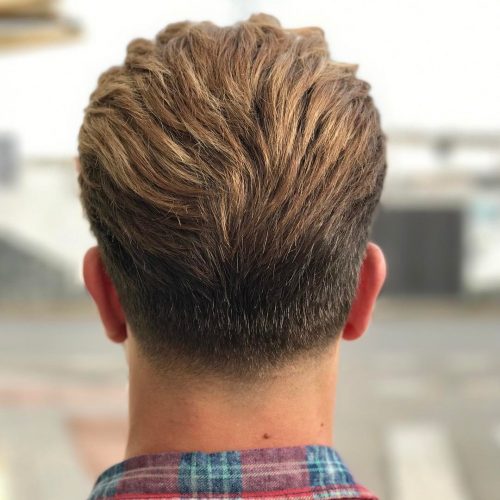 60+ Best Taper Fade Haircuts Elegant Taper Hairstyle For Men Natural Slick Back Taper Haircut Hairstyle No Fade