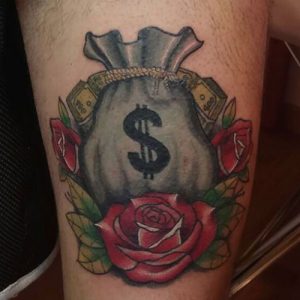 Awesome Money Bag Tattoo Designs For Men 100+ Cool Money Tattoos For Men